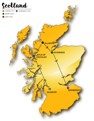 Escorted Tour Request: Scottish Isles & Glens